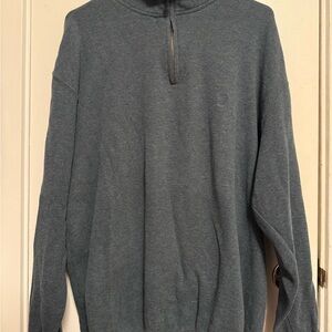 Men's Solitude‎ Blue Half-Zip Sweater